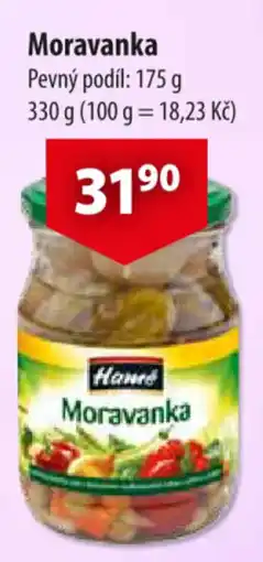 CBA Hannö Moravanka nabídka