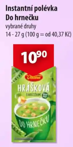 CBA Vitamín hrášková do hrnečku nabídka