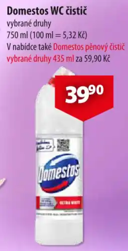 CBA Domestos WC čistič nabídka