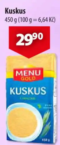 CBA Menu gold kuskus nabídka