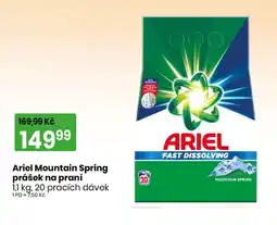 TEMPO Ariel mountain spring prášek na praní nabídka