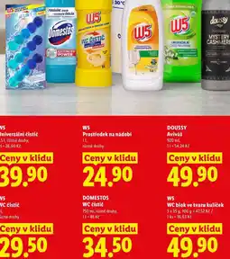 Lidl W5 WC blok ve tvaru kuliček nabídka