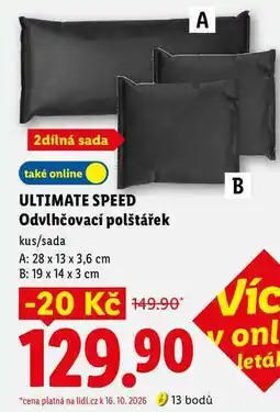 Lidl ULTIMATE SPEED Odvlhčovací polštářek nabídka
