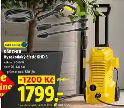 Lidl KÄRCHER Vysokotlaký čistič KHD 3 nabídka