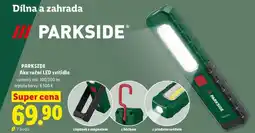 Lidl PARKSIDE Aku ruční LED svítidlo nabídka