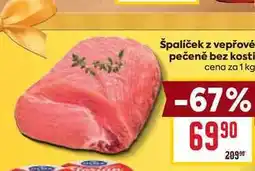 Billa špalíček z vepřové pečeně bez kosti cena za nabídka