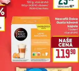 Billa Nescafé Dolce Gusto Κávové kapsle 1 balení nabídka