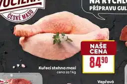 Billa Kuřecí stehna maxi cena za nabídka
