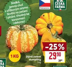 Billa Dýně sweet dumpling nabídka