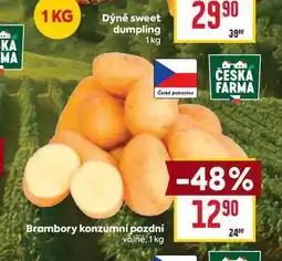 Billa Brambory konzumní pozdní volné nabídka