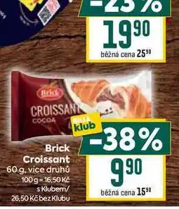 Billa Brick Croissant nabídka