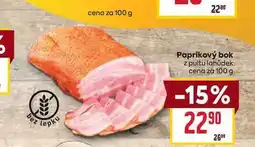 Billa Paprikový bok z pultu lahůdek cena za nabídka