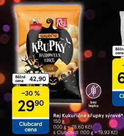 Tesco Rej Kukuřičné křupky sýrové nabídka