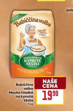 Billa Babiččina volba Mouka hladká na kynutá těsta nabídka