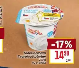 Billa Srdce domova Tvaroh odtučněný nabídka