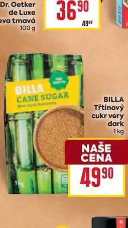 Billa BILLA Třtinový cukr very dark nabídka