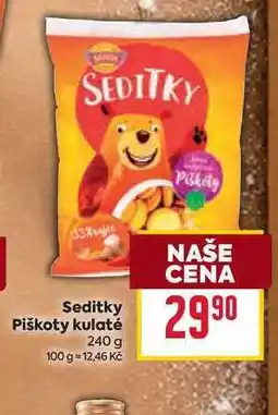Billa Seditky Piškoty kulaté nabídka