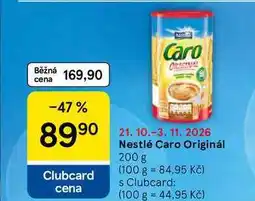 Tesco Nestlé Caro Originál nabídka