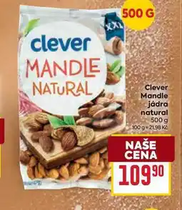 Billa Clever Mandle jádra natural nabídka