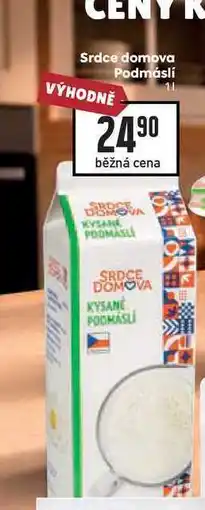 Billa Srdce domova Podmáslí nabídka