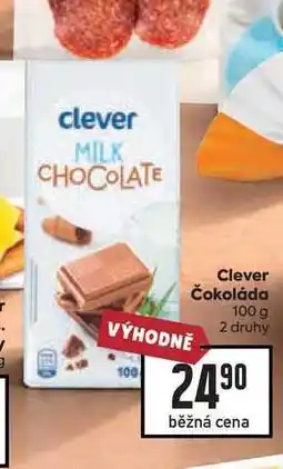 Billa Clever Čokoláda nabídka