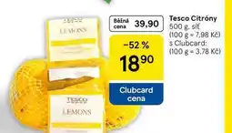 Tesco Tesco Citróny, 500 g. síť nabídka