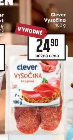 Billa Clever Vysočina nabídka