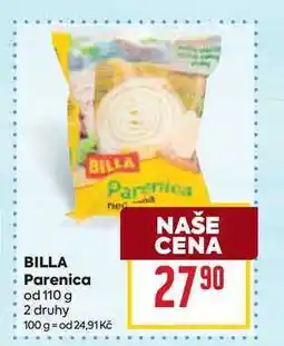 Billa BILLA Parenica od nabídka