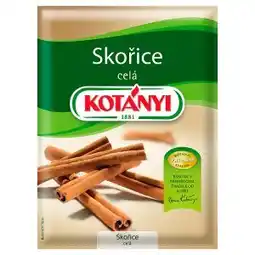 Tesco Kotányi Skořice celá 17g nabídka