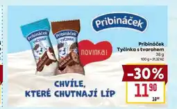 Billa Pribináček Tyčinka s tvarohem nabídka