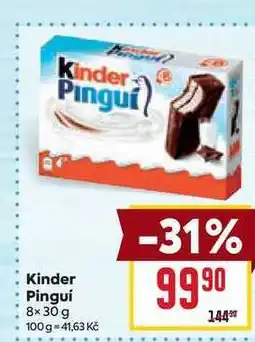 Billa Kinder Pinguí nabídka