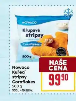 Billa Nowaco Kuřecí stripsy Cornflakes nabídka