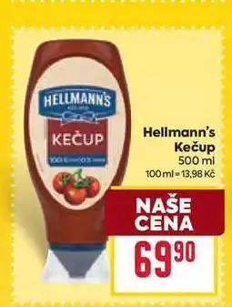 Billa Hellmann's Kečup nabídka