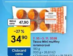 Tesco Tesco Mini muffiny mramorové nabídka