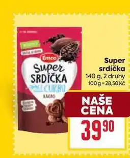 Billa Super srdíčka nabídka