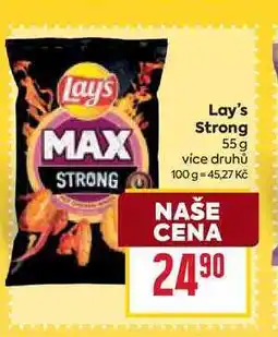 Billa Lay's Strong nabídka