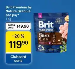 Tesco Brit Premium by Nature Granule pro psy nabídka