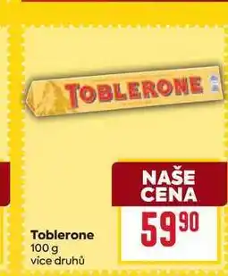 Billa Toblerone nabídka