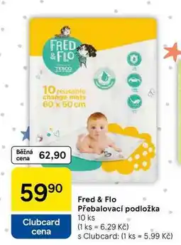 Tesco Fred & Flo Přebalovací podložka, 10 ks nabídka