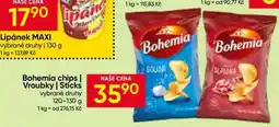 Hruška Bohemia chips vybrané druhy nabídka