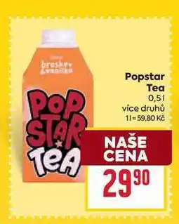 Billa Popstar Tea nabídka