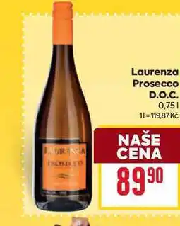 Billa Laurenza Prosecco D.O.C nabídka