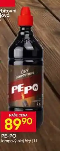 Hruška PE-PO lampový olej čirý nabídka