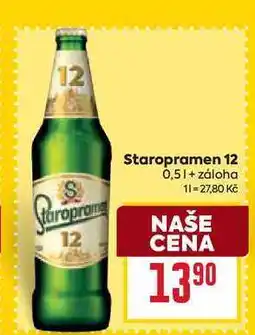 Billa Staropramen 12 nabídka