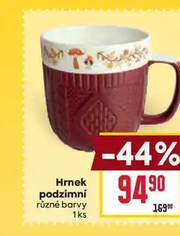 Billa Hrnek podzimní různé barvy 1ks nabídka