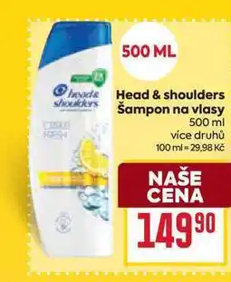 Billa Head & shoulders Šampon na vlasy nabídka