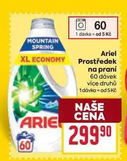 Billa Ariel Prostředek na praní 60 dávek nabídka