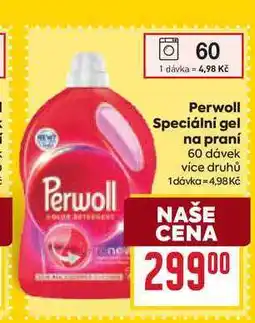Billa Perwoll Speciální gel na praní 60 dávek nabídka