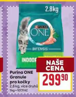 Billa Purina ONE Granule pro kočky nabídka