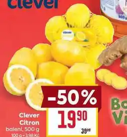 Billa Clever Citron balení nabídka